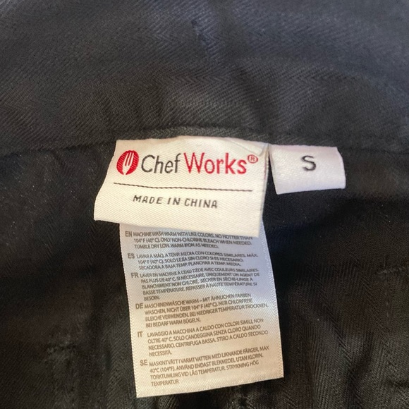 Chef Works PROFESSIONAL SERIES CHEF PANTS Men’s Size S - Picture 2 of 9